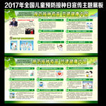 2017年儿童预防接种日展板