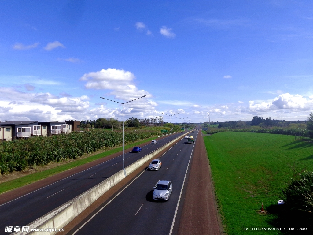 新西兰高速路风景