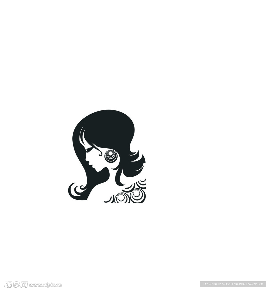 卡通美女