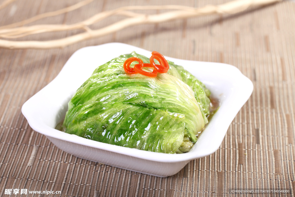 白灼生菜