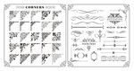 欧式花纹