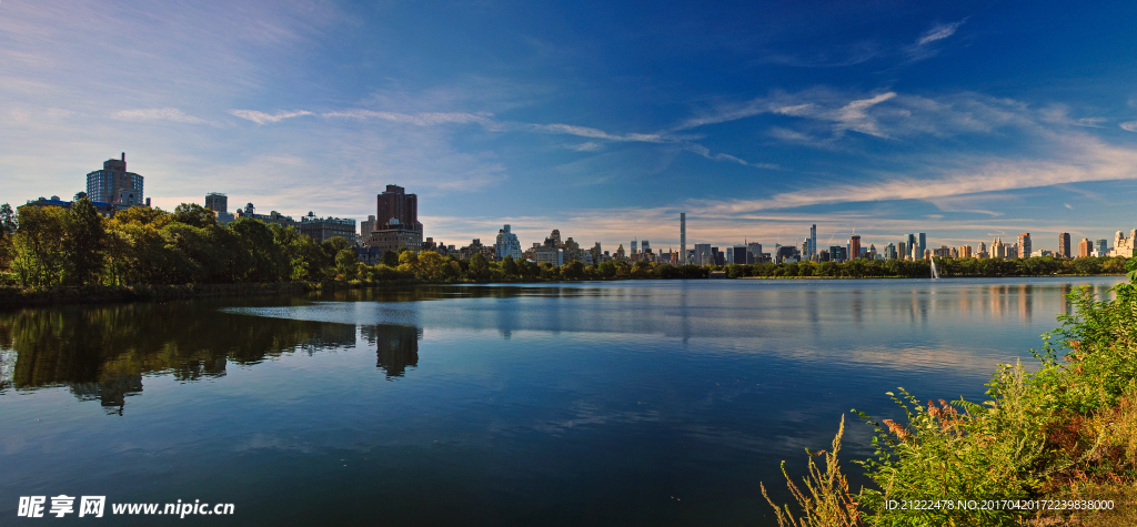 城市与湖