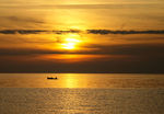 大海夕阳