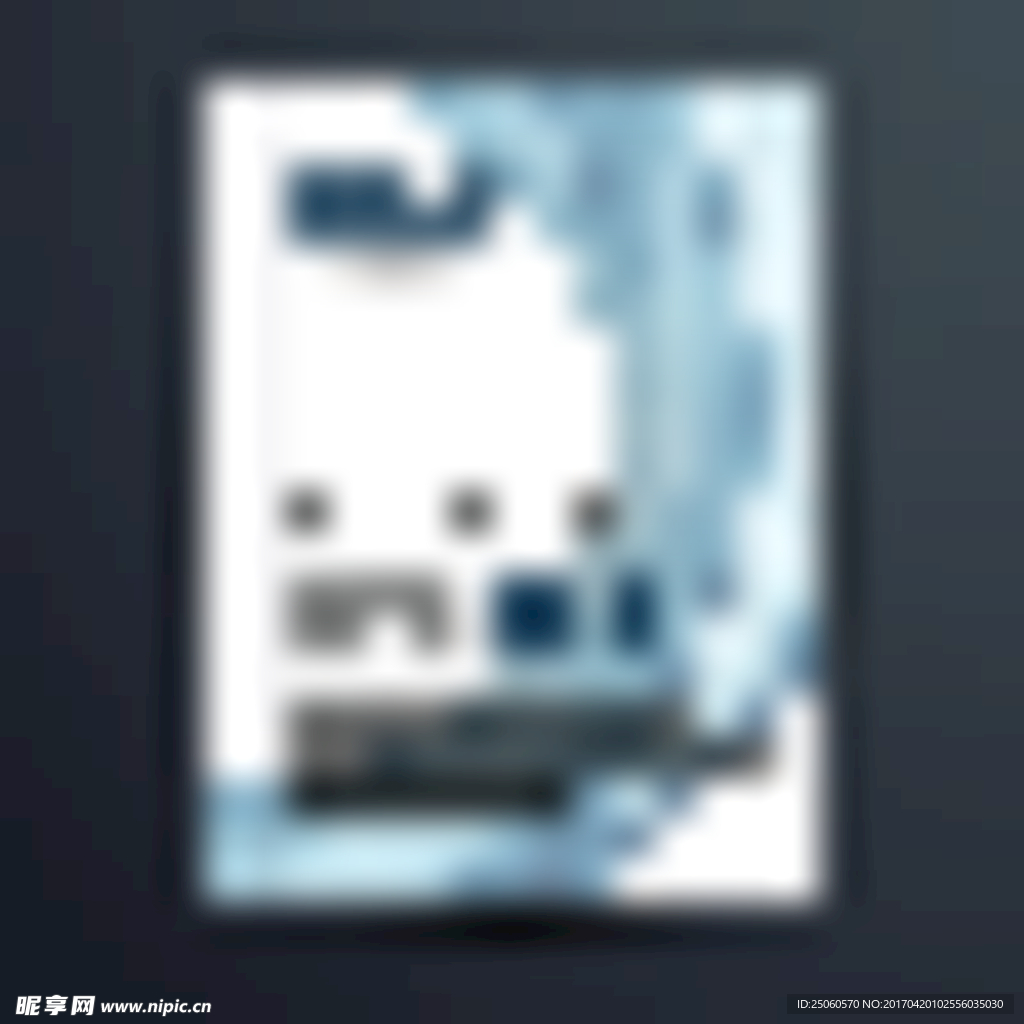 白色画册封面