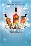 洋酒酒瓶酒吧音乐夏日激情派对