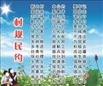 村规民约