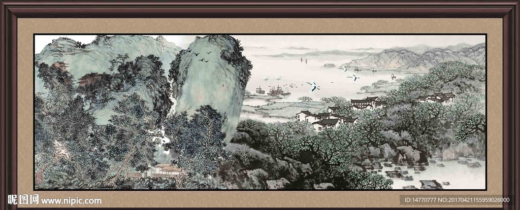 国画山水