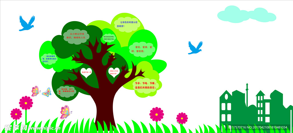 校园文化 环保 节能 节约