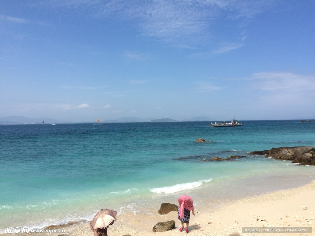 蜈支洲 海岸