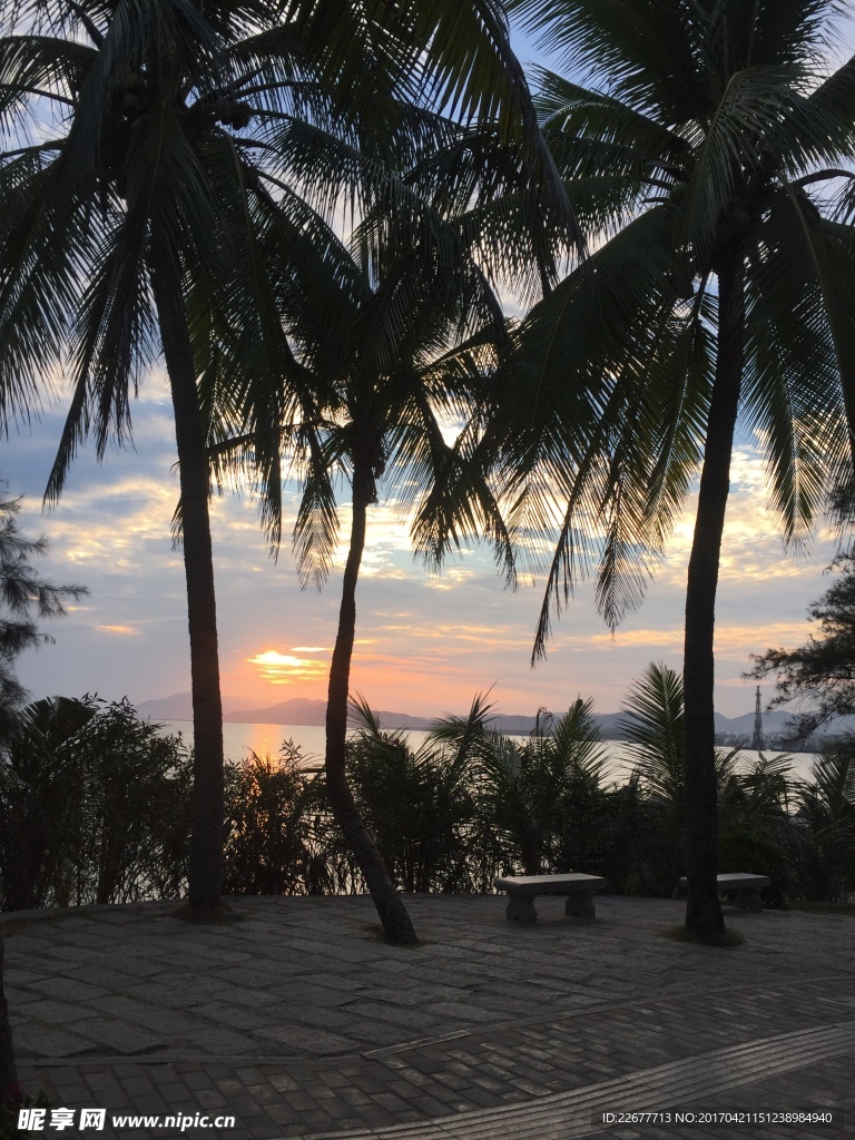 夕阳西下
