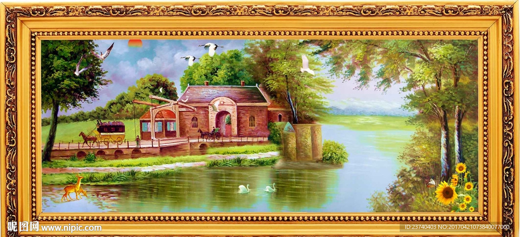 风景油画