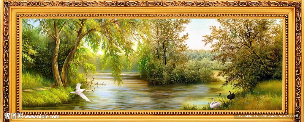 风景油画