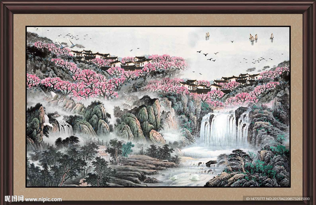 国画山水