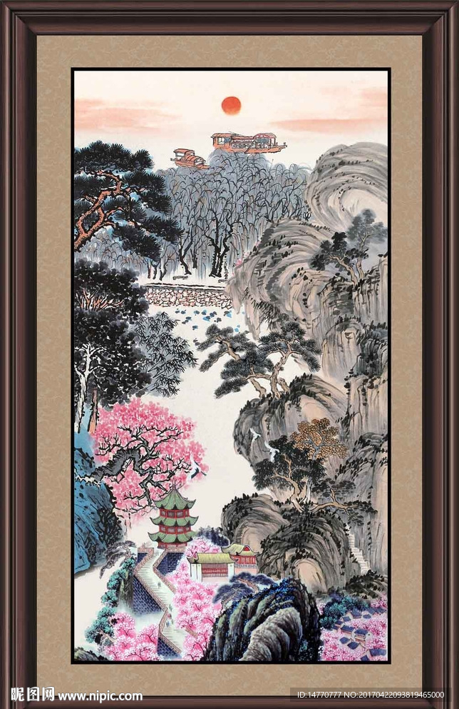 国画山水