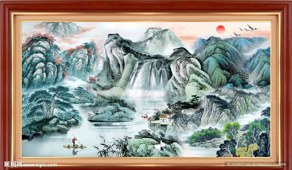 国画山水