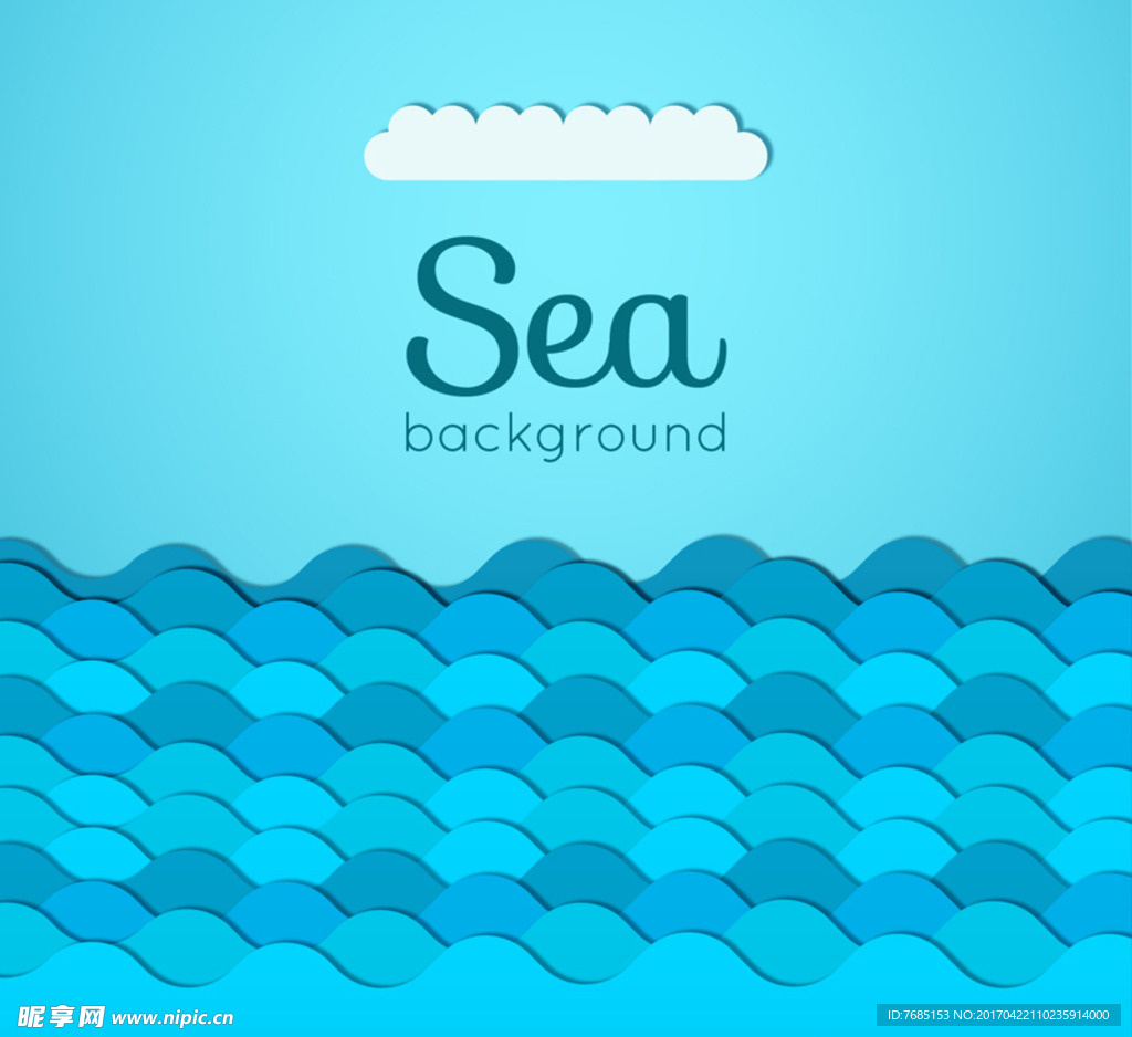 海浪剪贴画