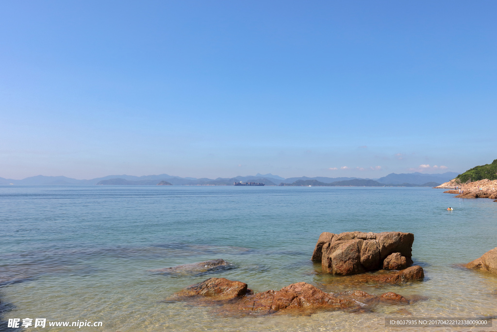 深圳背仔角海滩