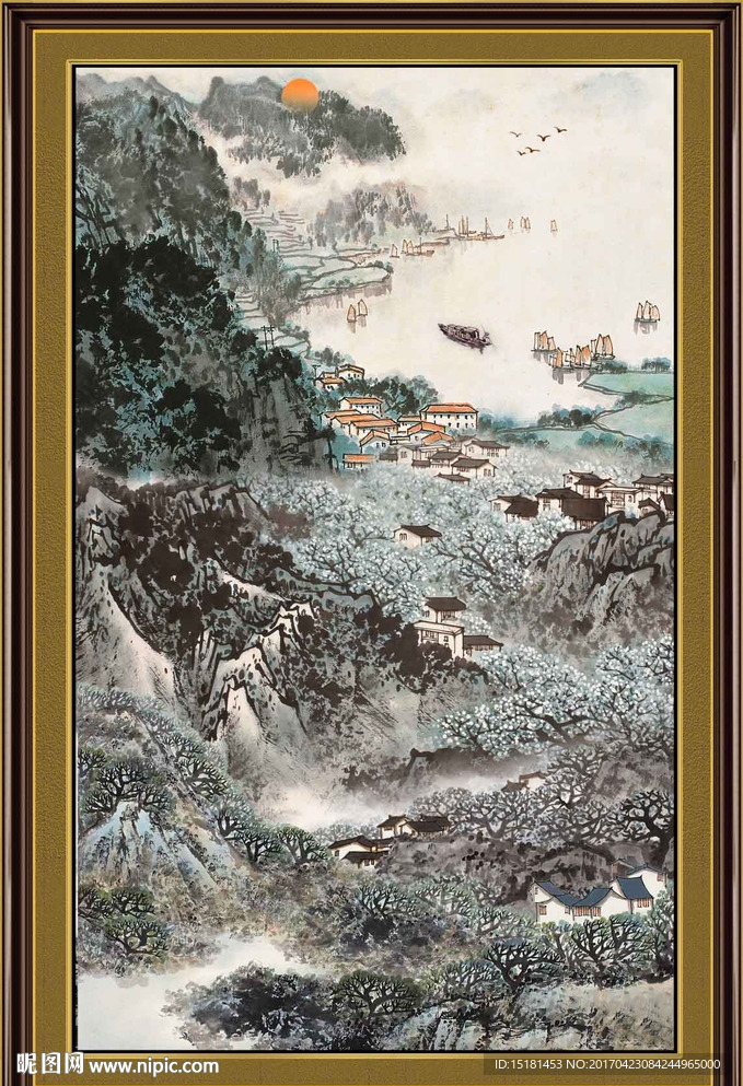 国画山水