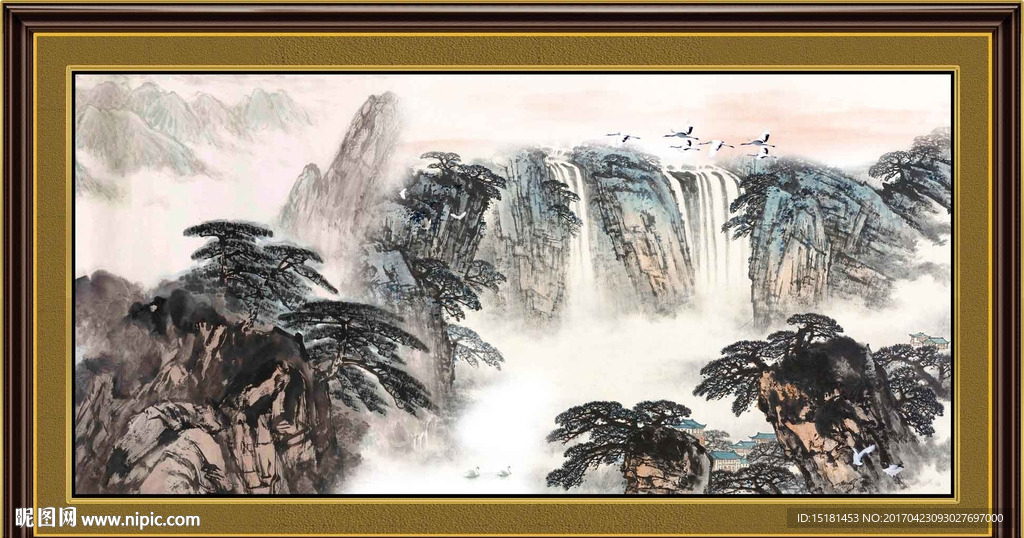 水墨国画