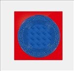 青色图案