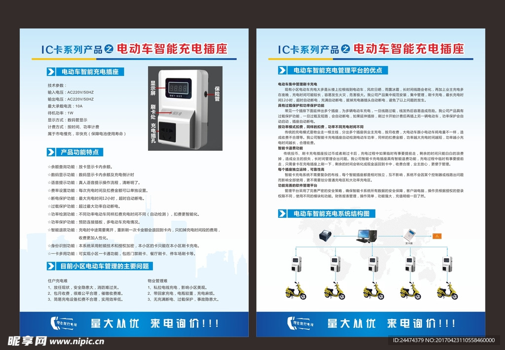 科技宣传单页