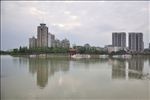 乐山  乐山港  三江汇流