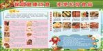 拒绝垃圾食品展版