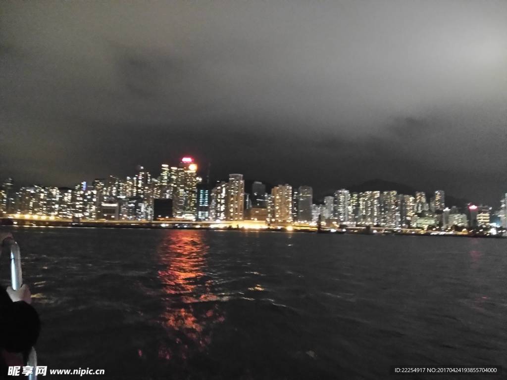 维多利亚港夜景