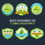 六款世界环境保护日标签