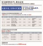 BMW展厅金融立牌