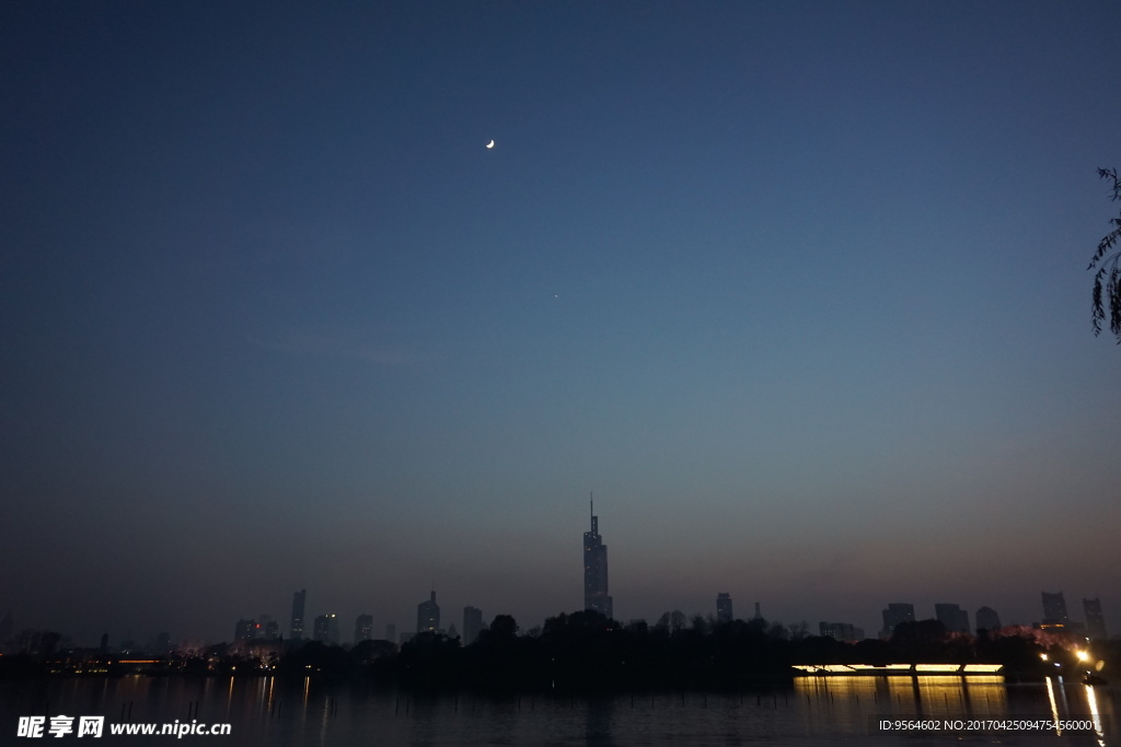 南京地标夜景