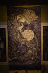 蜡染 艺术画
