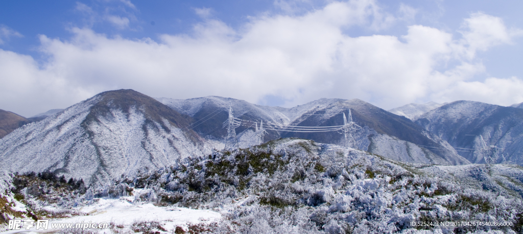 冬季群山