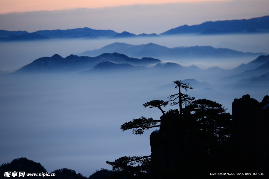 山顶风光