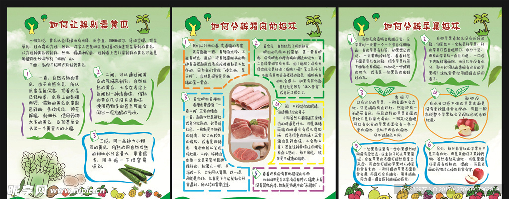 食品安全手抄报