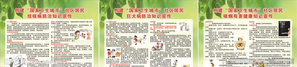 预防知识宣传栏