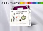乌鸡蛋包装平面图