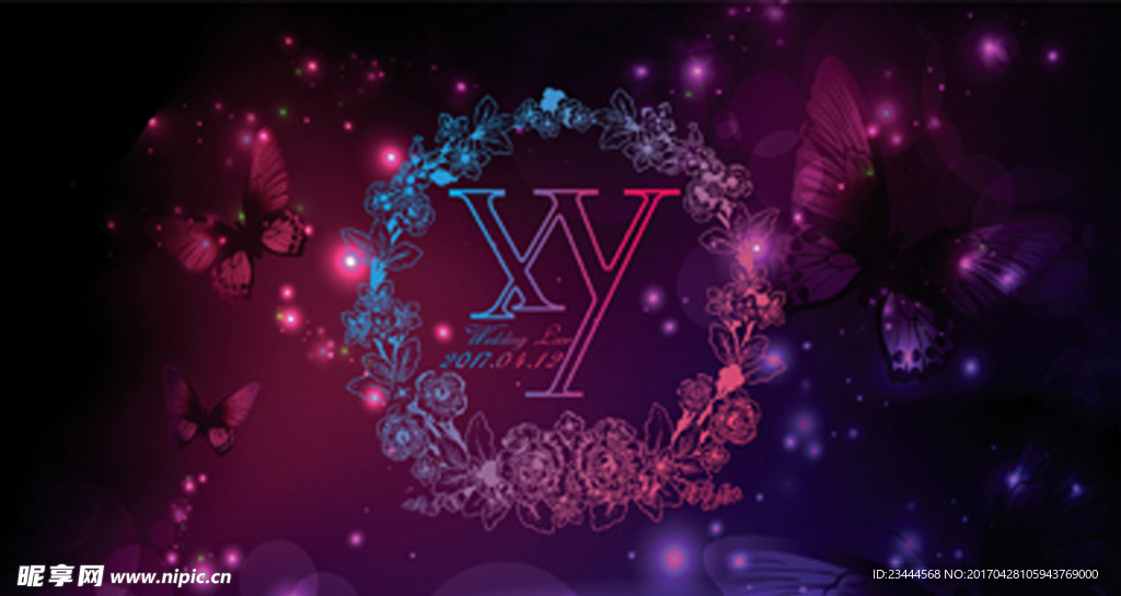 XWY婚礼LOGO设计