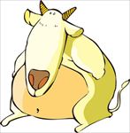 卡通矢量 山羊