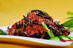 茶树菇炒牛肉