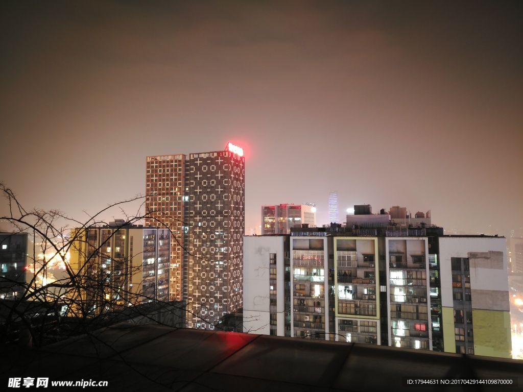 柳州阳光一百夜景