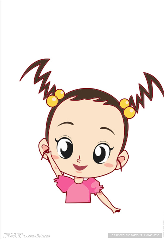 卡通女孩奥莉