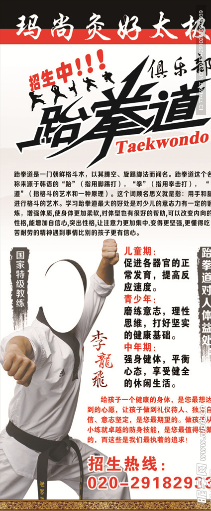 跆拳道展架