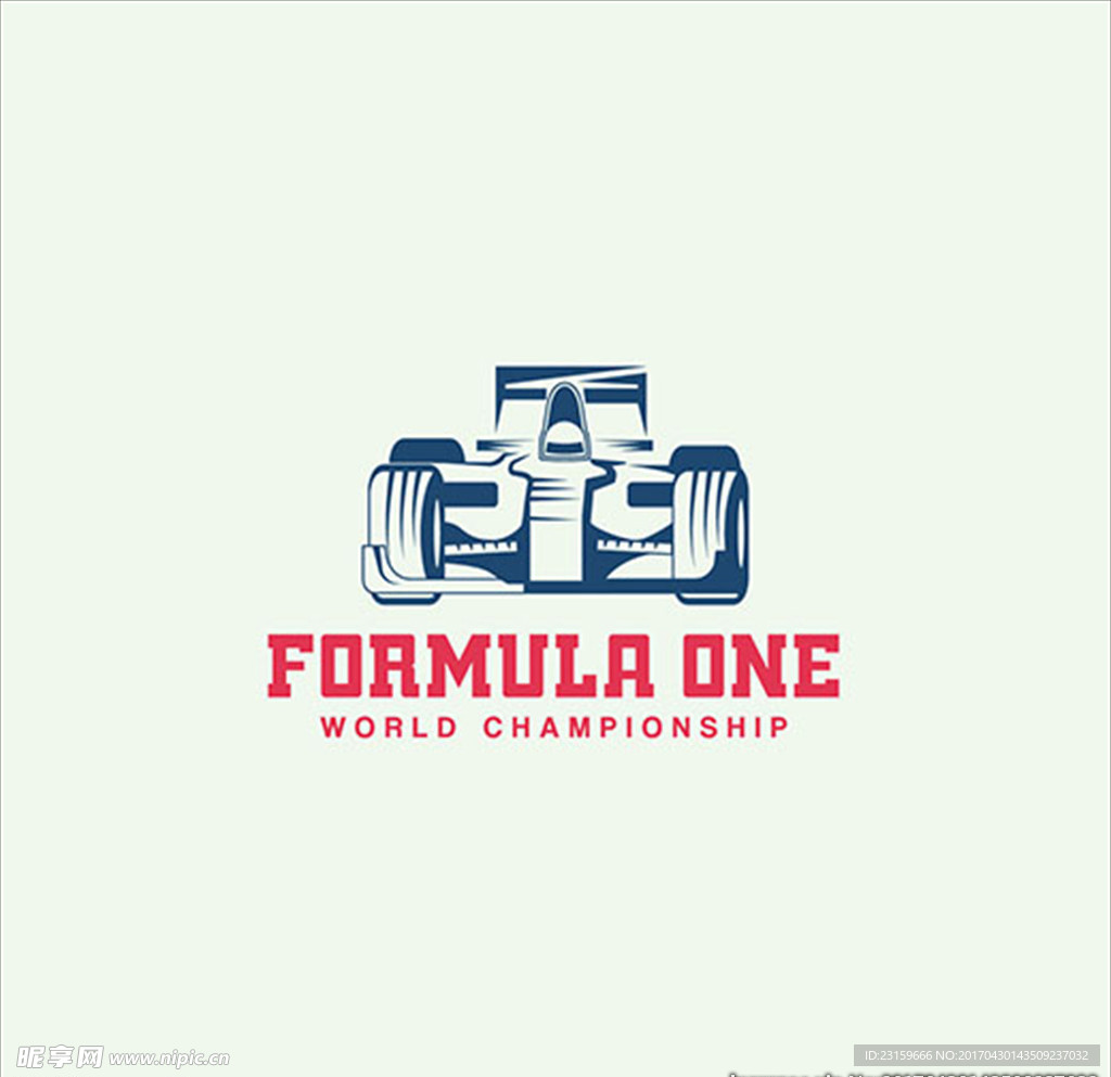 F1方程式赛车标志俱乐部LOG