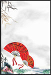 中国风展板