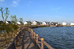 淀山湖六如墩湖景风光