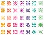 时尚花纹图案