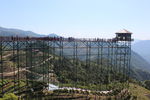 周宁县苏山村茶业基地玻璃桥