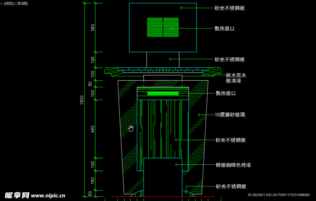 室内图块 工装构件元素