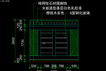 室内图块 工装构件元素